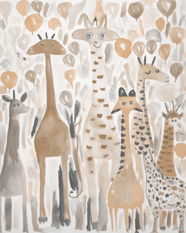 Imaginary Friends in Sepia