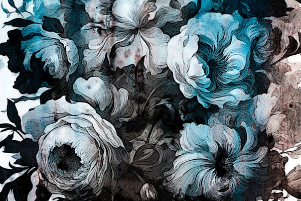 Rustic Flower Grunge