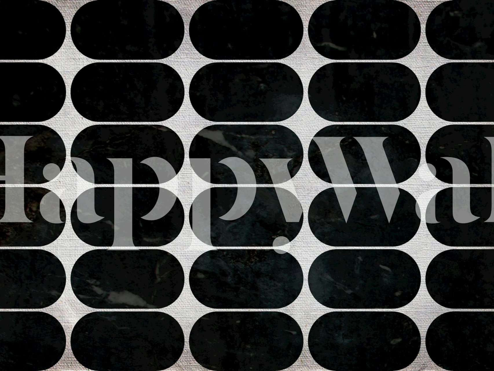 Marble Pebbles wallpaper in a room