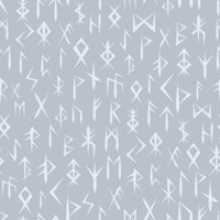 Nordic Runes Pattern 6 ταπετσαρία