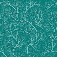Frozen Branches 5 teal wallpaper