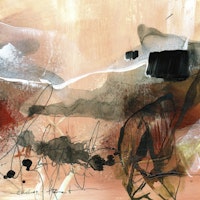 Travel Tales Abstract Acrylic Painting behang