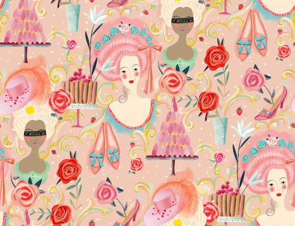 sweet rose rokoko flourish