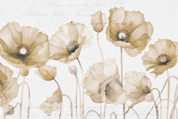 Poppy Petal Summer Serenade Soft Beige