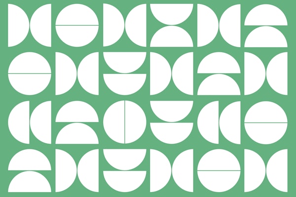 Green White Mid-Century Modern Classic