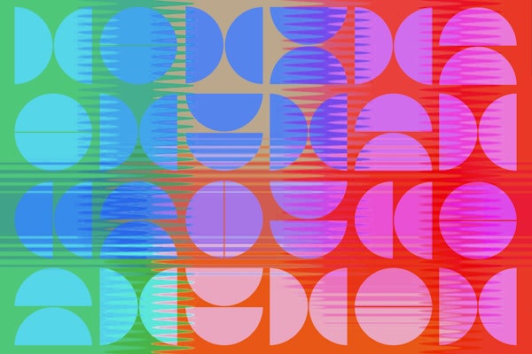 Modern Mid-Century Contemporary Geometry