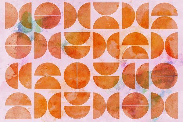 Modern Cool Mid-Century Contemporary Geometry