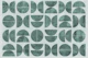 Modern Green Mid-Century Contemporary Geo
