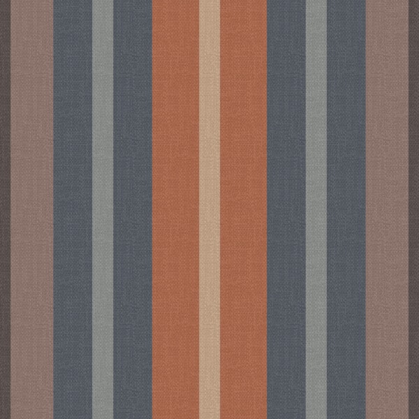 Burlap stripes in beige brown terracotta grey