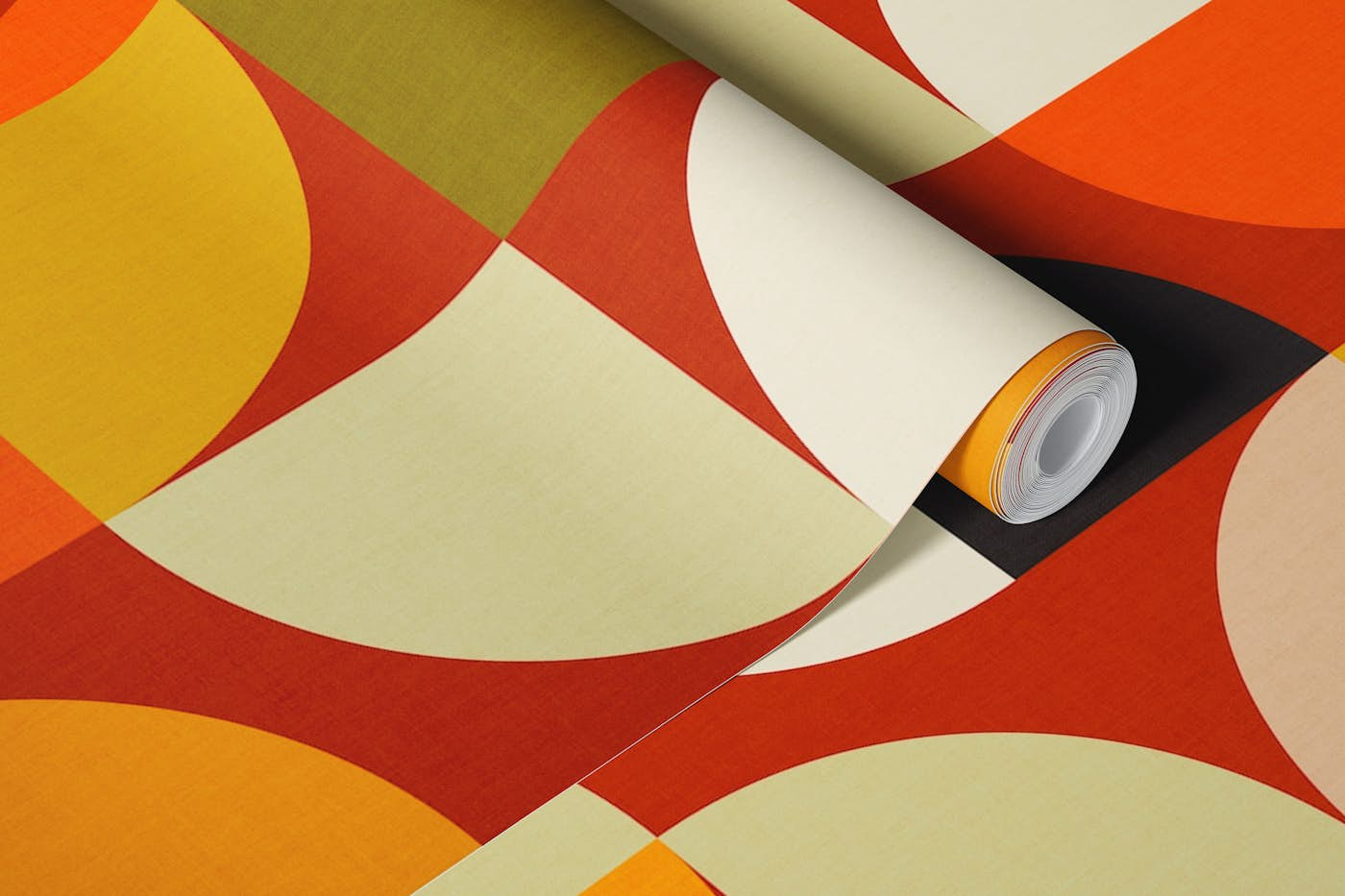 geometric pattern vivid wallpaper roll