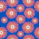 Orange Daisy Pattern