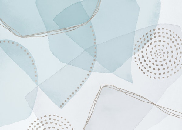 Abstract Glamour Gold Blue