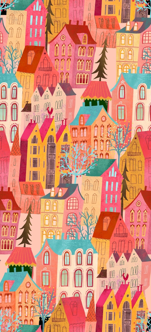 my colorful window view