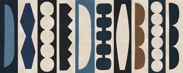 Tribal pattern collage 4