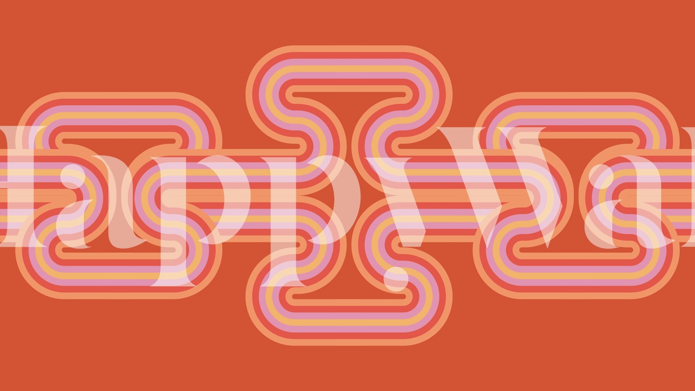 Abstrakt Curvy Wave Tribal veggmaleri med flytende geometriske mønstre