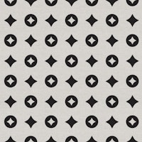 Tan Black Mid-Century Modern Starburst behang