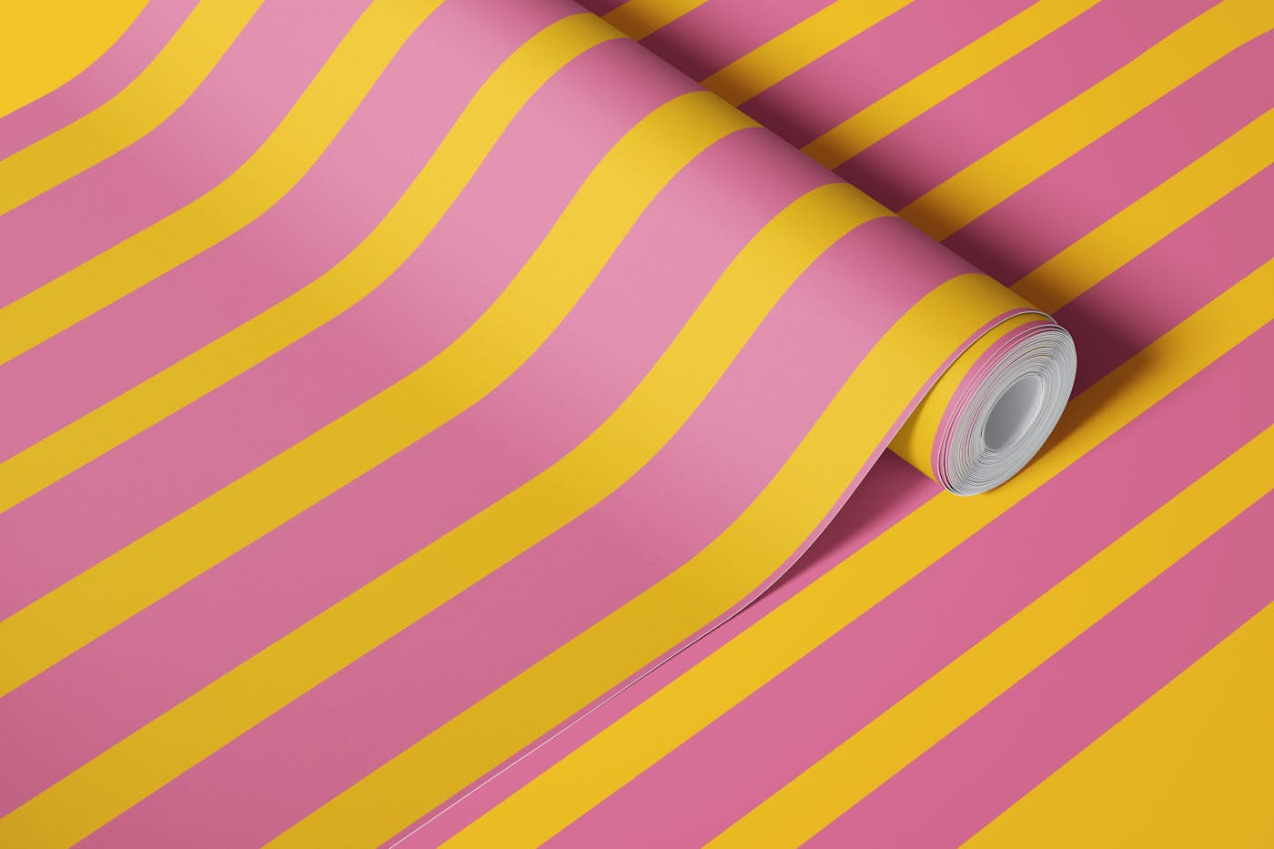 Bold Luxury Vintage Stripes wallpaper roll