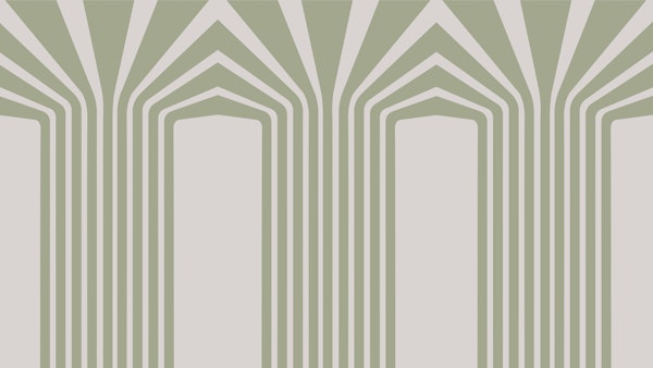 Bold Luxury Stripes Sage