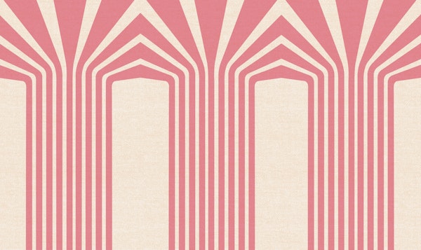 Bold Luxury Stripes Pink