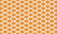 Bold Luxury Wave Stripes Orange wallpaper