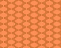 Bold Bright Wavy Stripes tapete