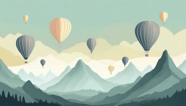 Hot air balloon travel