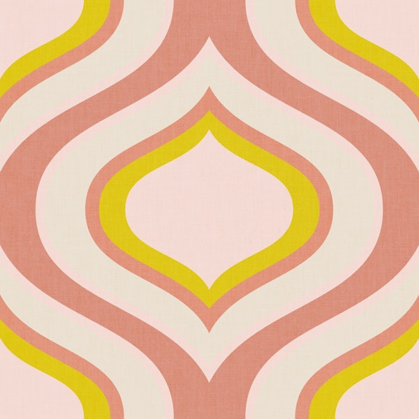 vintage ornament blush