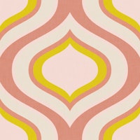 vintage ornament blush 25 cm papiers peint