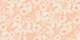Flower Power Abstract Floral in peach fuzz