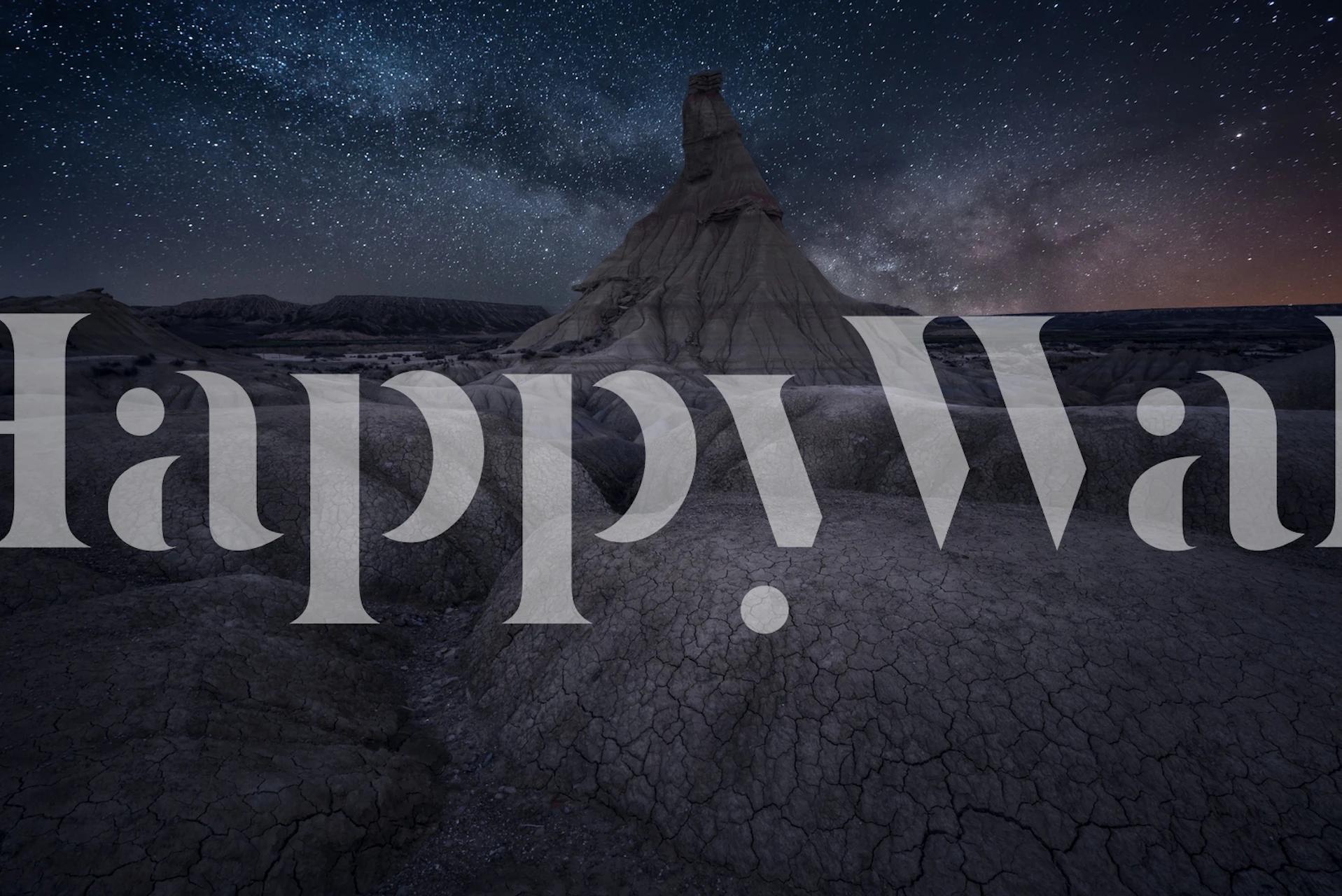 Castildetierra landscape under starry night sky