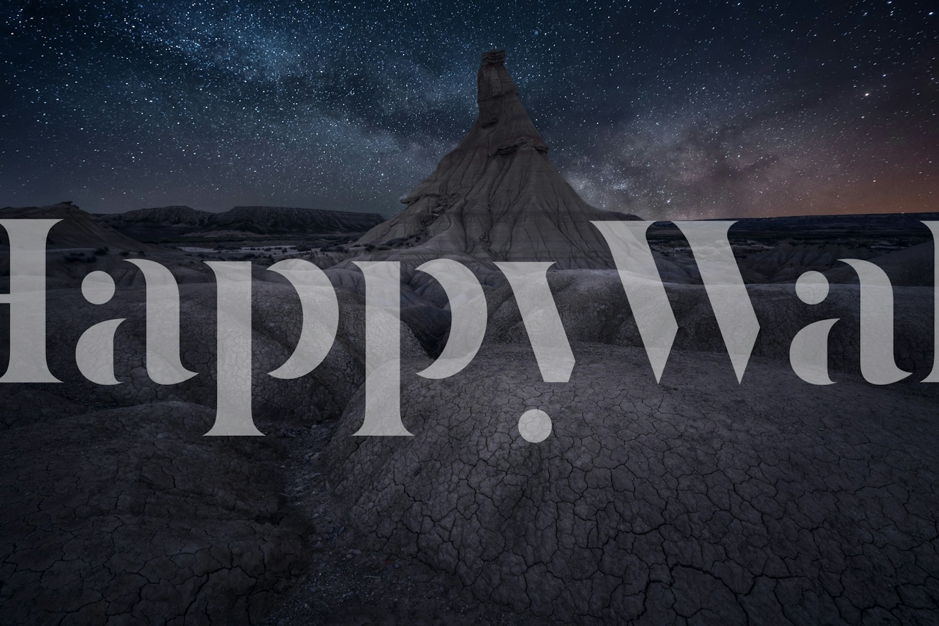 Castildetierra landscape under starry night sky