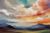 Morning Landscape tapet