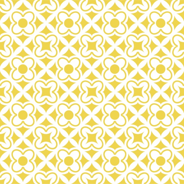Moroccan floral pattern