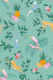 Jungle toile - green