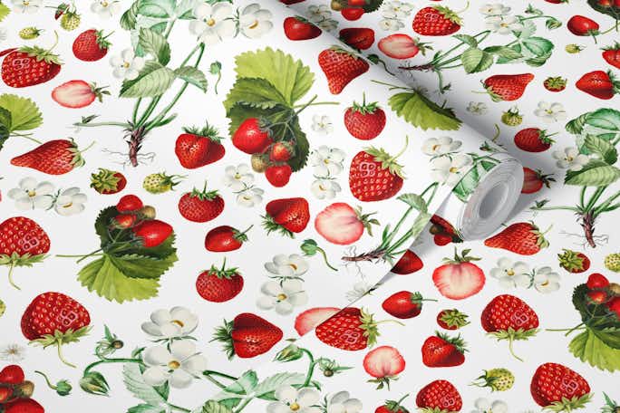 Strawberry Love 1wallpaper roll