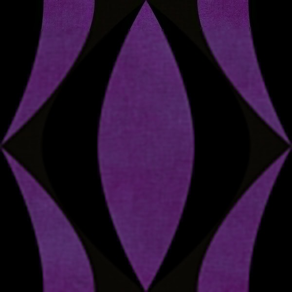 art deco ornament lilac
