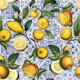 Lemon Fruits And Tiles