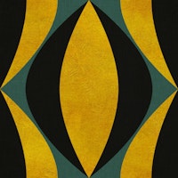 art deco gold 25 cm ταπετσαρία