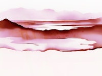 Pink Sunshine Horizon tapet