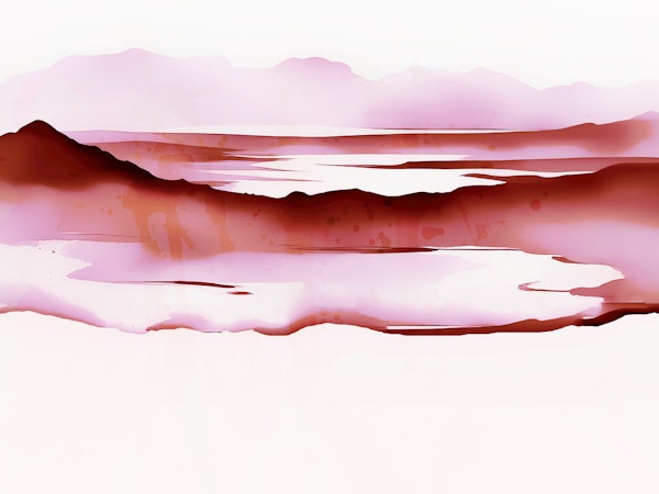 Pink Sunshine Horizon