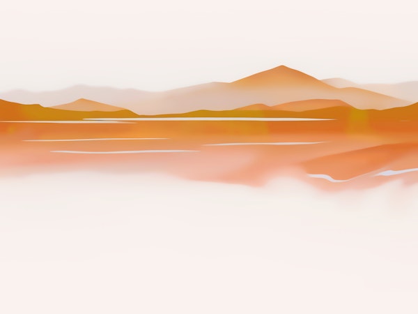 Sunshine Horizon Mountains