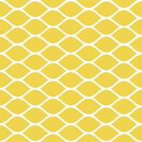 Mustard Yellow Ogee Oval Pattern wallpaper