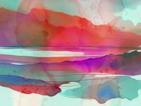 Scandinavian Summer Horizon wallpaper