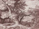 Etching Landscape tree