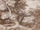 landscape etching tree