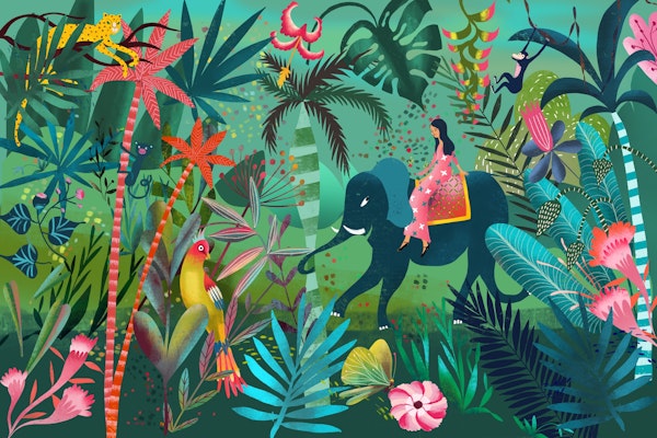 elephant jungle ride