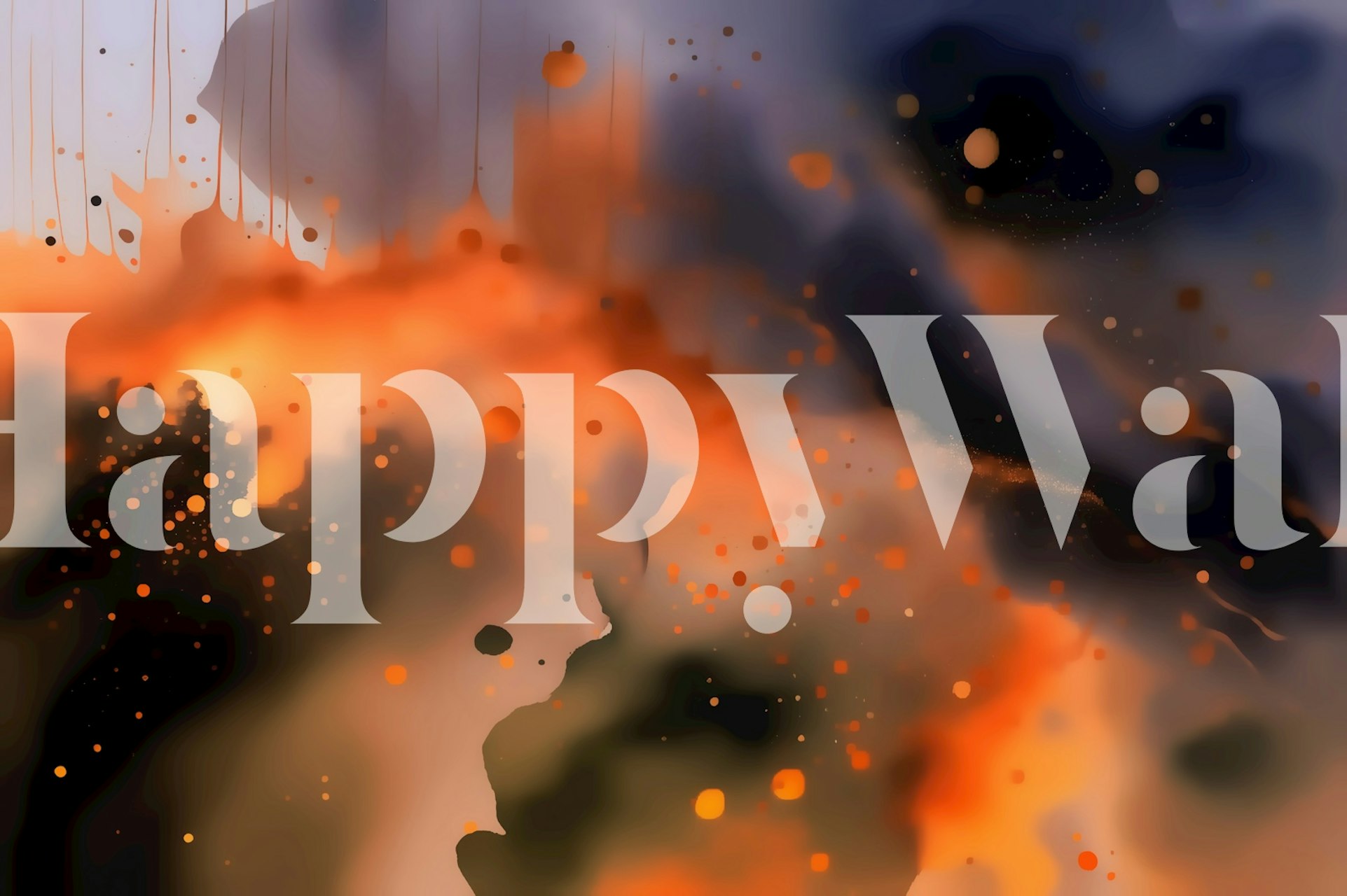 Ταπετσαρία Sunburst Galaxy σε ένα κομψό δωμάτιο