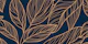 Leaf Lines Blue