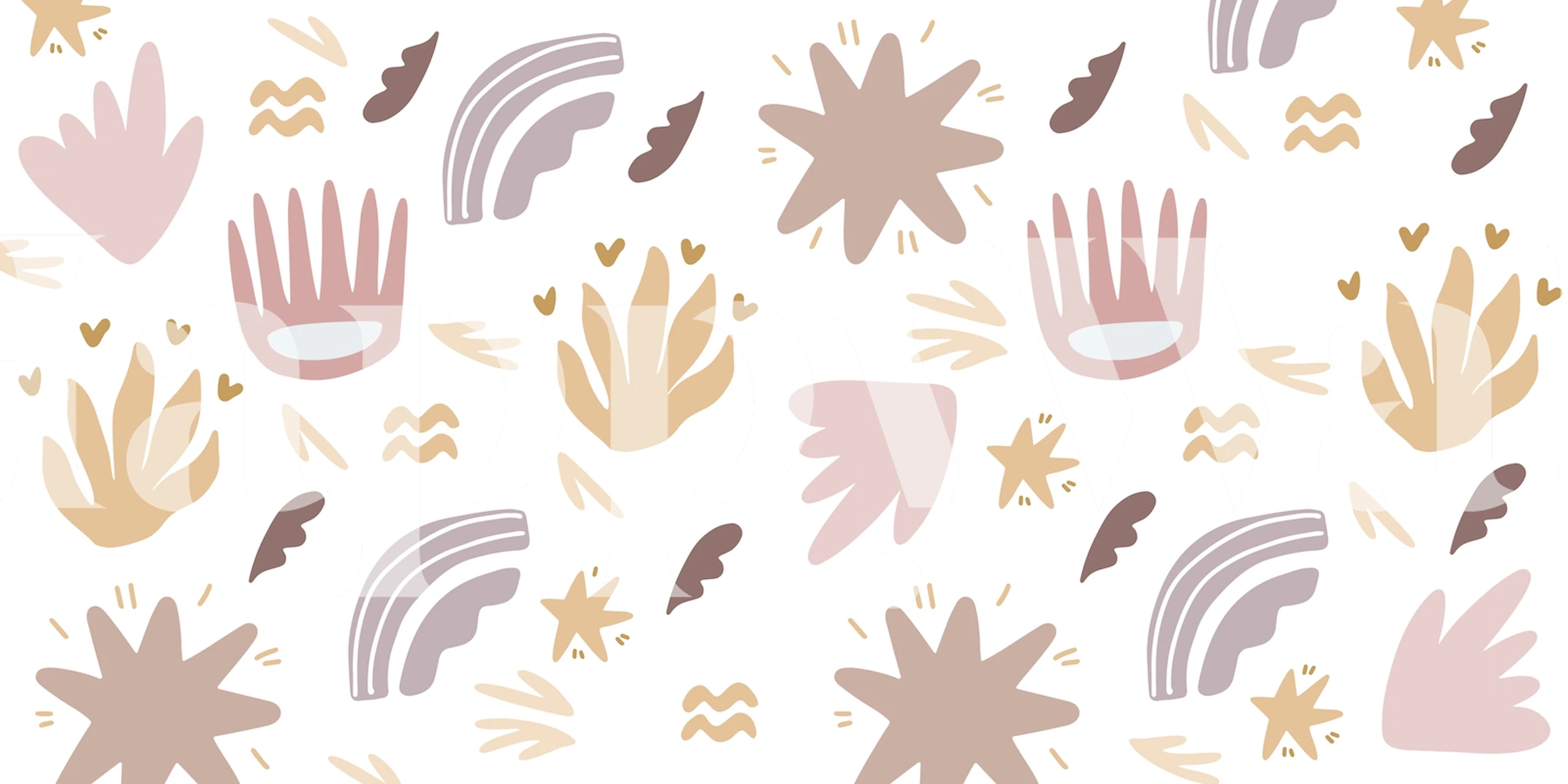 Färgglad tapetdesign för barn i ett rum