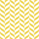 Modern Chevron pattern mustard white